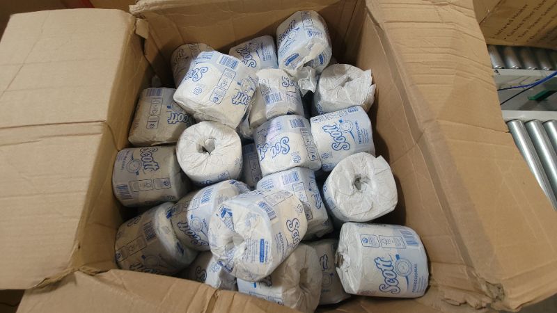 Photo 2 of 100% Recycled Fiber Standard Roll Bathroom Tissue 2-Ply 80 Rolls