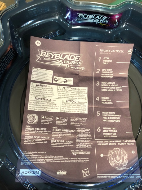 Photo 1 of BEYBLADE Burst Pro Series Evo Elite Champions SET -- Complete Battle Game Set with Beystadium, 2 Battling Top Toys and 2 Launchers