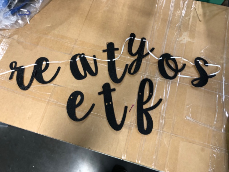 Photo 1 of 10 Pack of Assorted Hanging Letters