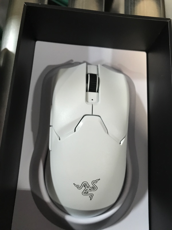 Photo 2 of Razer Viper V2 Pro HyperSpeed Wireless Gaming Mouse: 59g Ultra-Lightweight - Optical Switches Gen-3 - 30K Optical Sensor - On-Mouse DPI Controls - 80hr Battery - USB Type C Cable Included - White