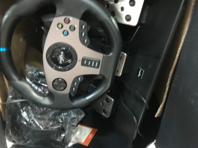 Photo 2 of PXN V9 Gaming Racing Wheel with Pedals and Shifter, Steering Wheel for PC, Xbox One, Xbox Series X/S, PS4, PS3 and Nintendo Switch