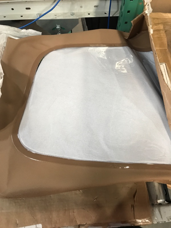 Photo 4 of -USED- Fits: BMW Z3 1996-2002 Convertible Soft Top Replacement & Plastic Window Twill (Tan)