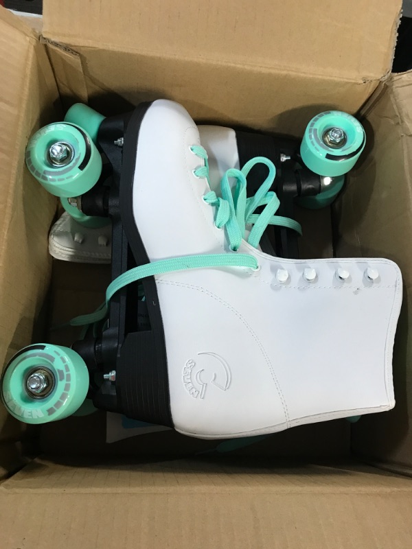 Photo 2 of C SEVEN C7skates Quad Roller Skates | Retro Design Mint Women's 10 / Men's 9