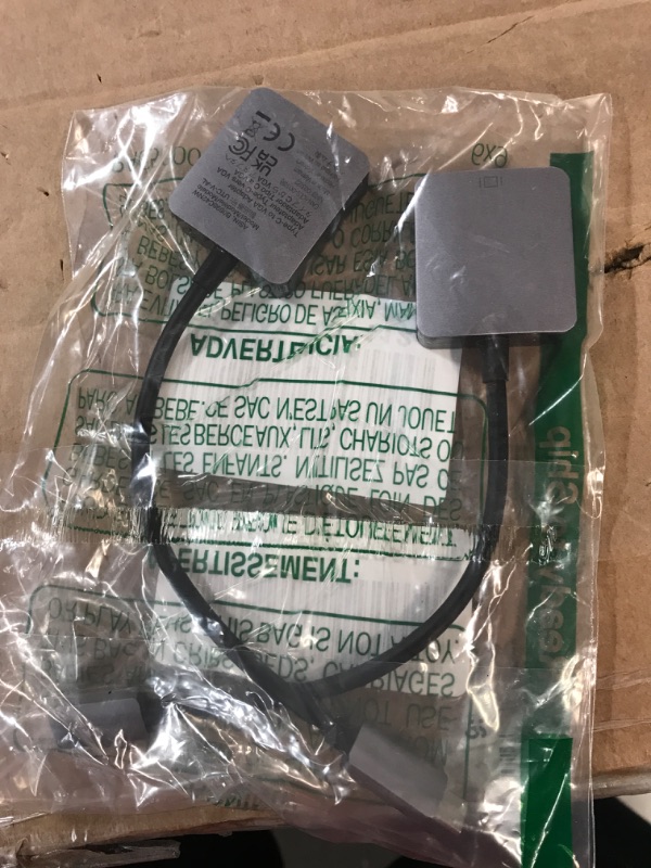 Photo 1 of -USED- Amazon Basics Aluminum USB 3.1 Type-C to VGA Adapter 2 PACK