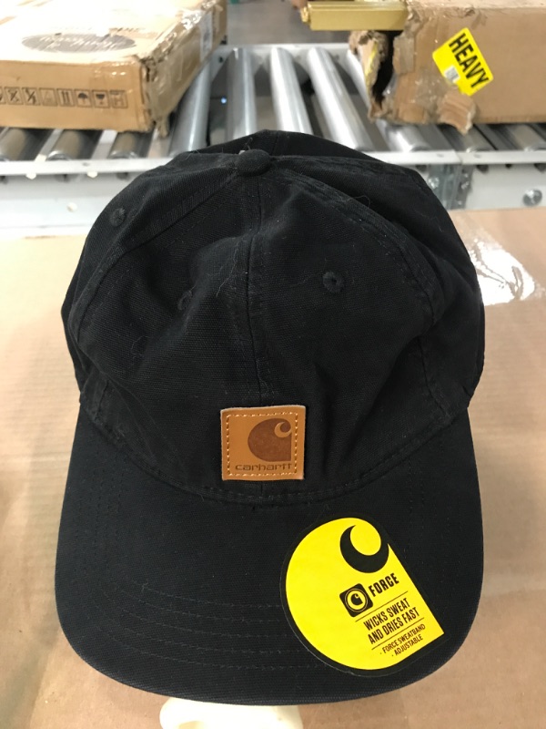 Photo 2 of Carhartt Men's Canvas Cap One Size Black