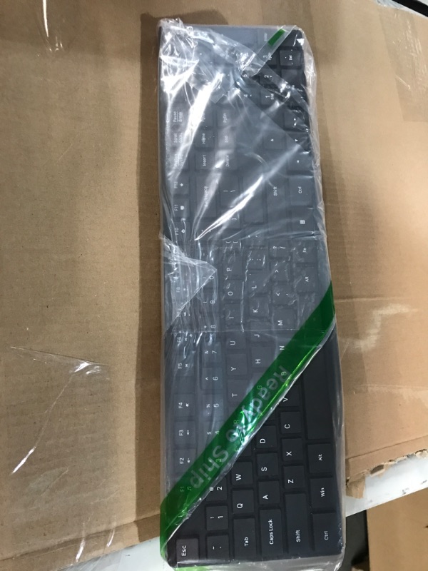 Photo 2 of -USED- Wireless Keyboard and Mouse Combo, 1 Pack Black