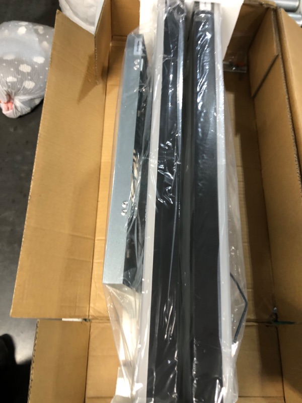 Photo 1 of 1x2 FT 3CCT LED Flat Panel Flush Mount Light with Night Light, ORB, 2500LM, 25W, 3000/4000/5000K Selectable, Dimmable Ultra Slim Edge-Lit Built-in Driver Surface Mount Ceiling Light for Kitchen 2 Pack