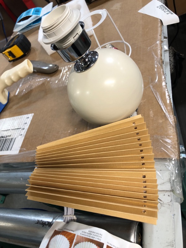 Photo 1 of *UNABLE TO TEST* Circular Lamp Base with Shade