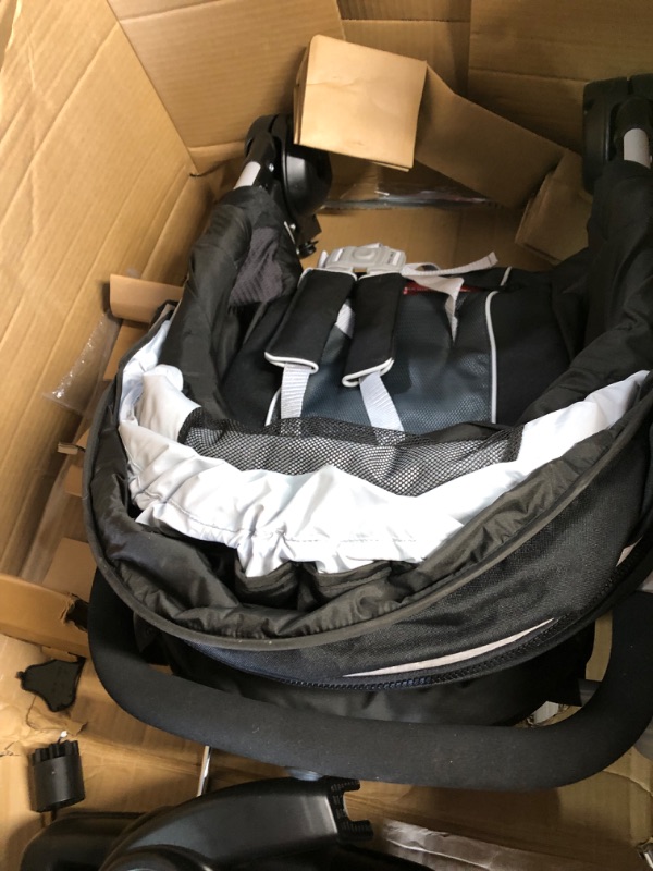 Photo 3 of Graco FastAction Fold Sport Travel System | Includes the FastAction Fold Sport 3-Wheel Stroller and SnugRide 35 Infant Car Seat