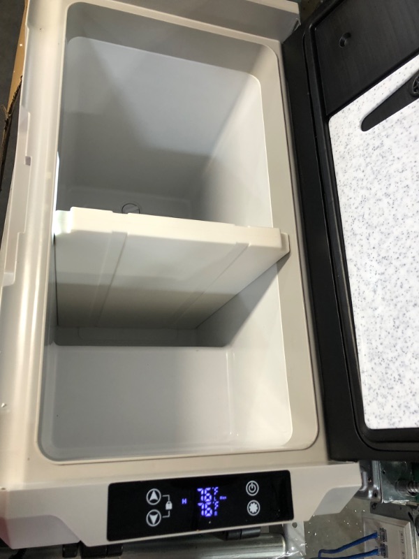 Photo 3 of AAOBOSI 12 Volt Car Refrigerator - 59 Quart (55L) WIFI Portable Refrigerator Freezer with Dual Zone Single Temperature
**TESTED**