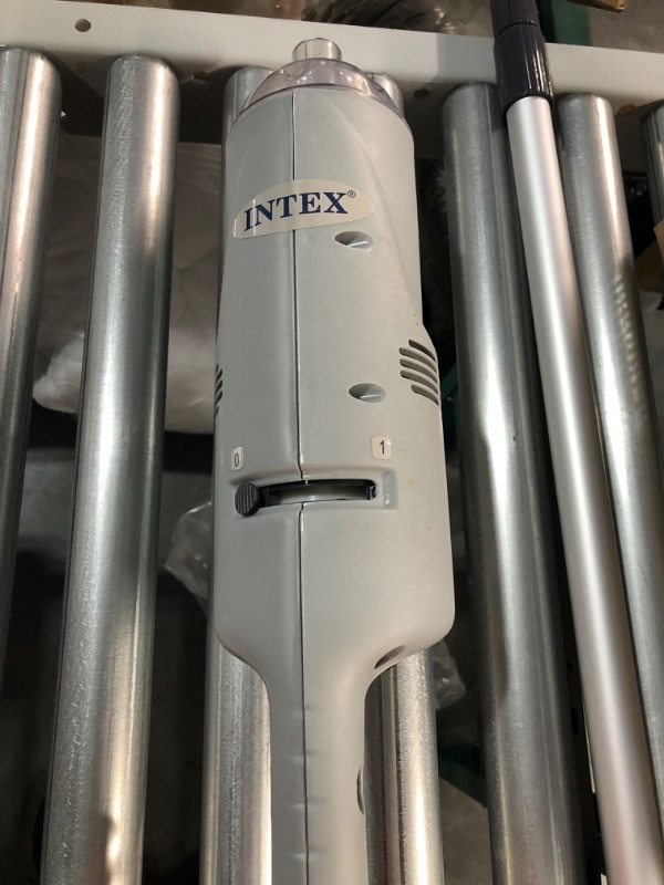 Photo 3 of [USED] Intex 28620EP Handheld Rechargeable Spa Pool Vacuum, Grey