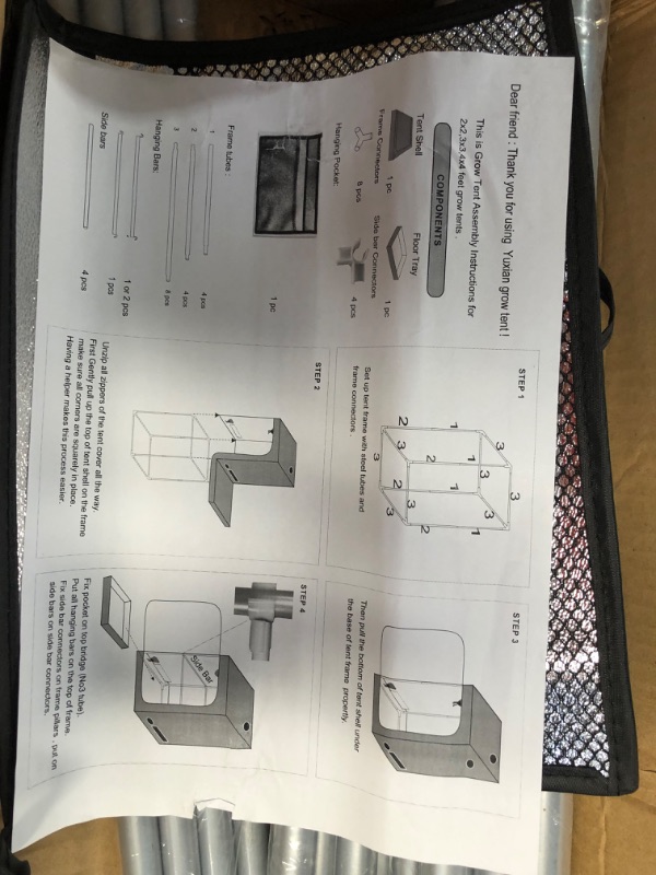 Photo 5 of [DAMAGE] 2x2x5 Small Grow Tent