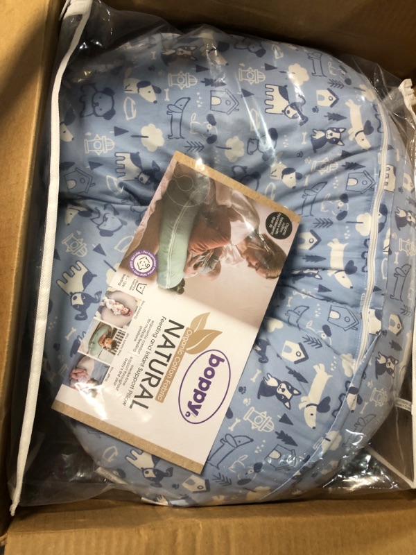 Photo 1 of Blue Boppy Organic Nursing Pillow and Positioner