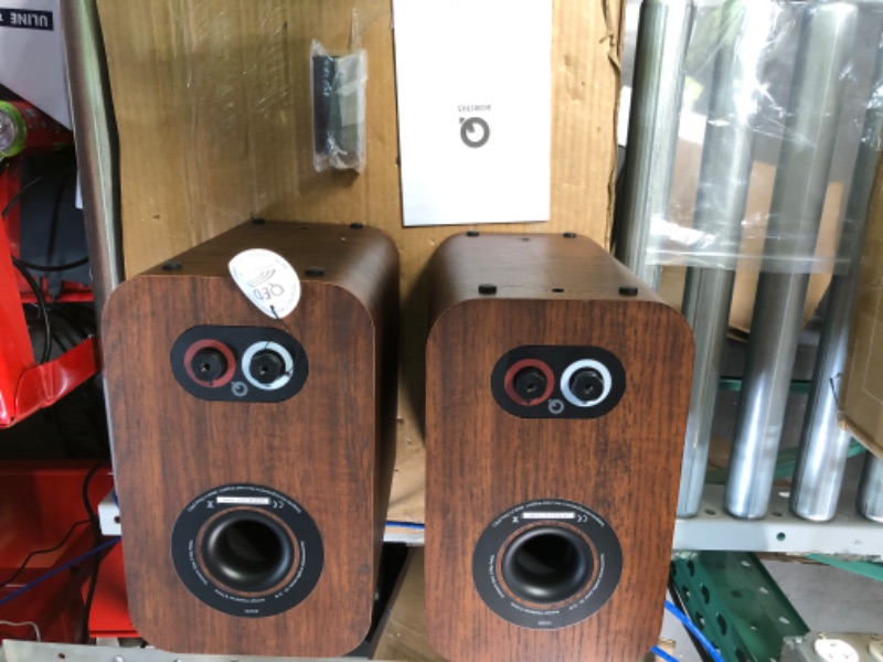 Photo 4 of Q Acoustics 3020i Bookshelf Speakers Pair in English Walnut