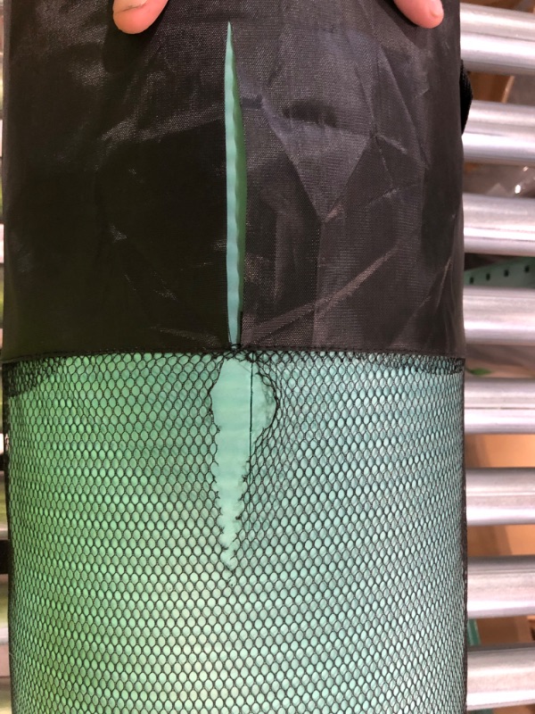 Photo 1 of [See Notes] YUREN Large Yoga Mat Thick 1/2 Inch Exercise Mat 6'x4' in Iceblue