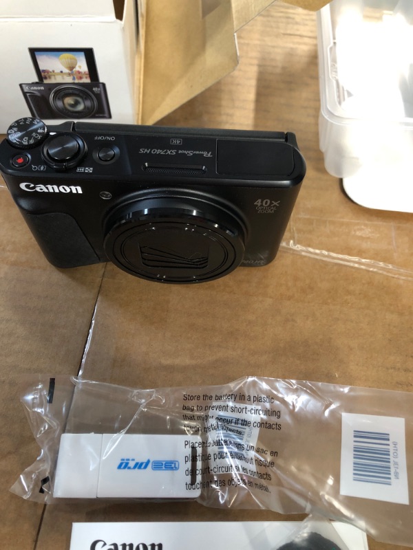 Photo 5 of Canon PowerShot SX740 HS Digital Camera (Black) 