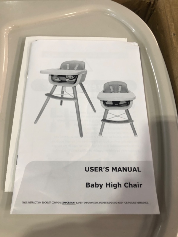 Photo 3 of Baby High Chair with Adjustable Legs