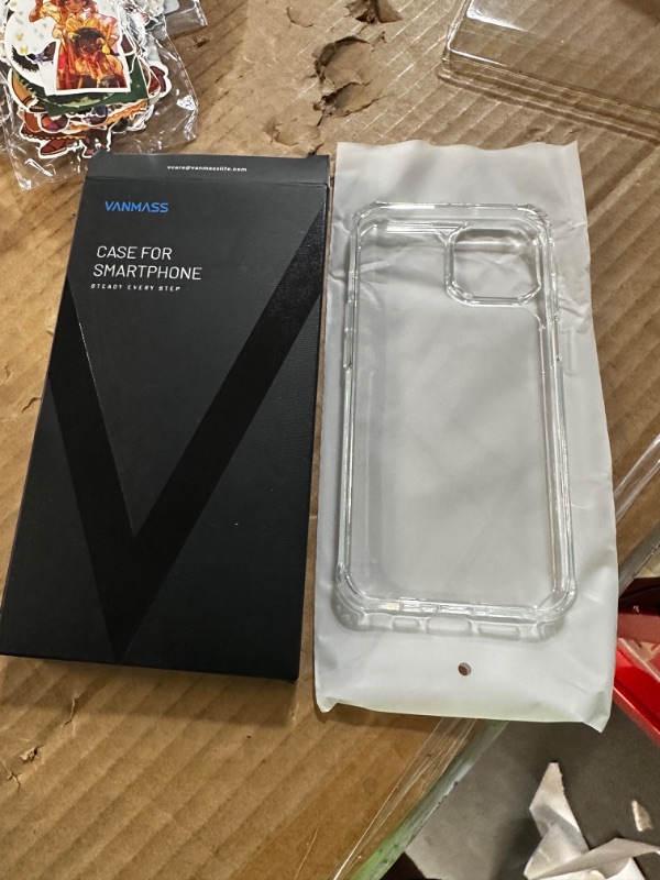 Photo 2 of [???? ???] VANMASS Designed for iPhone 14 Case & iPhone 13 Case, [Shockproof & Crystal Clear] [10X Military Drop Protection] Sleek Slim Soft TPU Bumper Silicone Protective Cover Phone Case iPhone 14 & iPhone 13 case