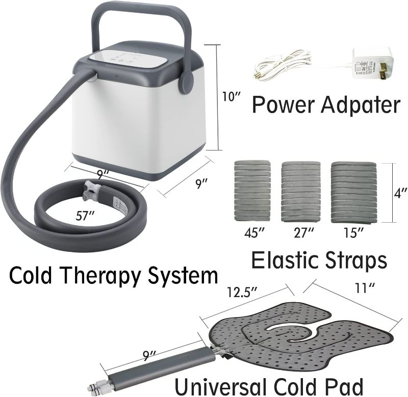 Photo 1 of **SEE NOTES**
NEHOO Cold Therapy System, Low Noise Ice Therapy Machine, Post-Surgery Continuous Cryotherapy Cold