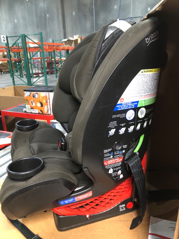 Photo 3 of Britax One4Life ClickTight All-in-One Car Seat, Black Diamond