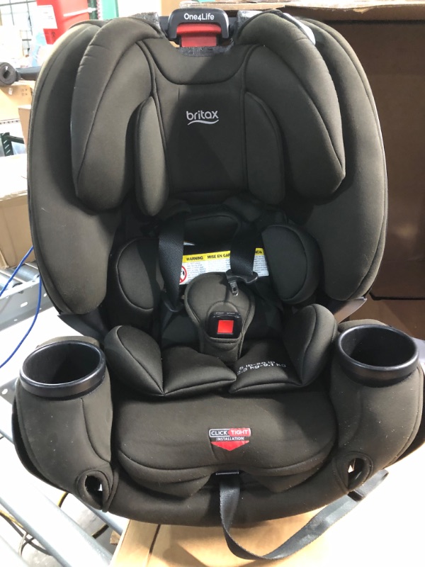 Photo 2 of Britax One4Life ClickTight All-in-One Car Seat, Black Diamond