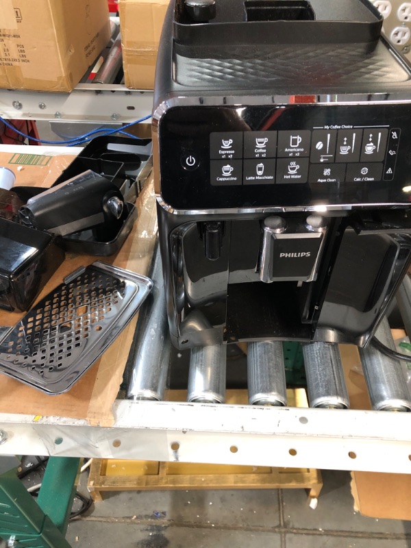 Photo 2 of ***Parts Only/Non-Functional*** Philips 3200 Series Fully Automatic Espresso Machine w/ LatteGo, Black, EP3241/54