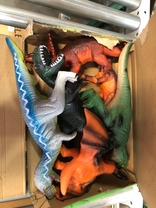 Photo 2 of [USED] Gzsbaby 6 Piece Jumbo Dinosaur Toys