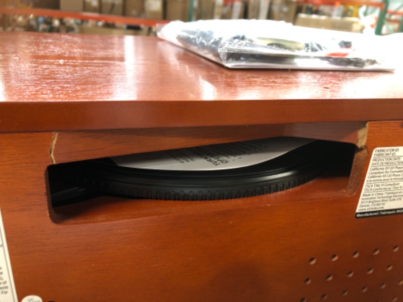 Photo 4 of Victrola Navigator 8-in-1 Classic Bluetooth Record Player with USB Encoding and 3-Speed Turntable 