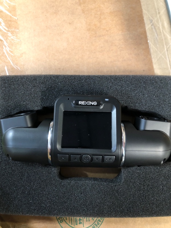 Photo 1 of REXING V2 PRO AI Dash CAM, 3 Channel Front Cabin Rear 1080p Recording,2.7” LCD,WiFi,Mobile App,GPS,Night Vision,Artificial Intelligence Dash Camera ADAS, Collision, Pedestrian,Lane Departure Warning