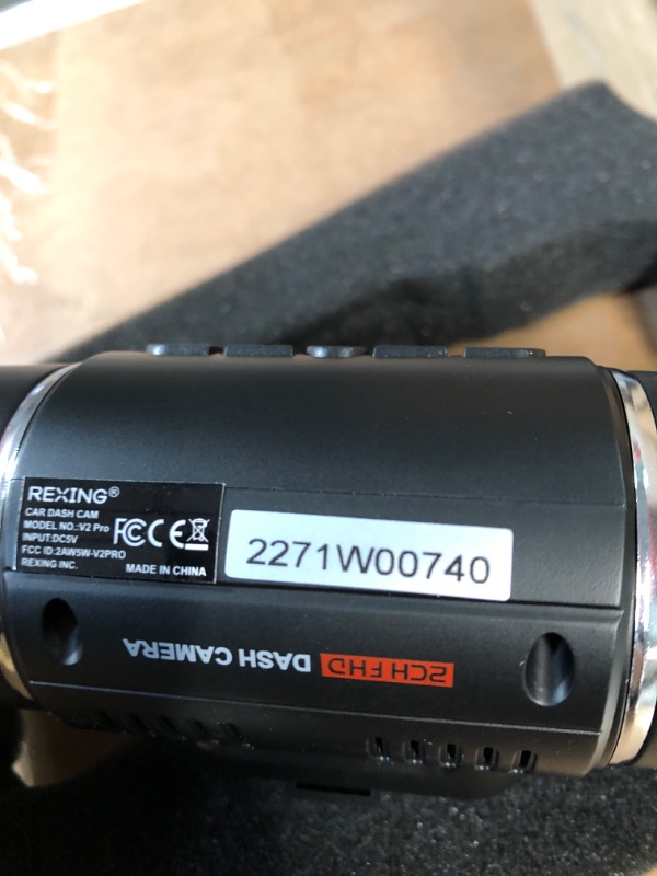 Photo 1 of REXING V2 PRO AI Dash CAM, 3 Channel Front Cabin Rear 1080p Recording,2.7” LCD,WiFi,Mobile App,GPS,Night Vision,Artificial Intelligence Dash Camera ADAS, Collision, Pedestrian,Lane Departure Warning