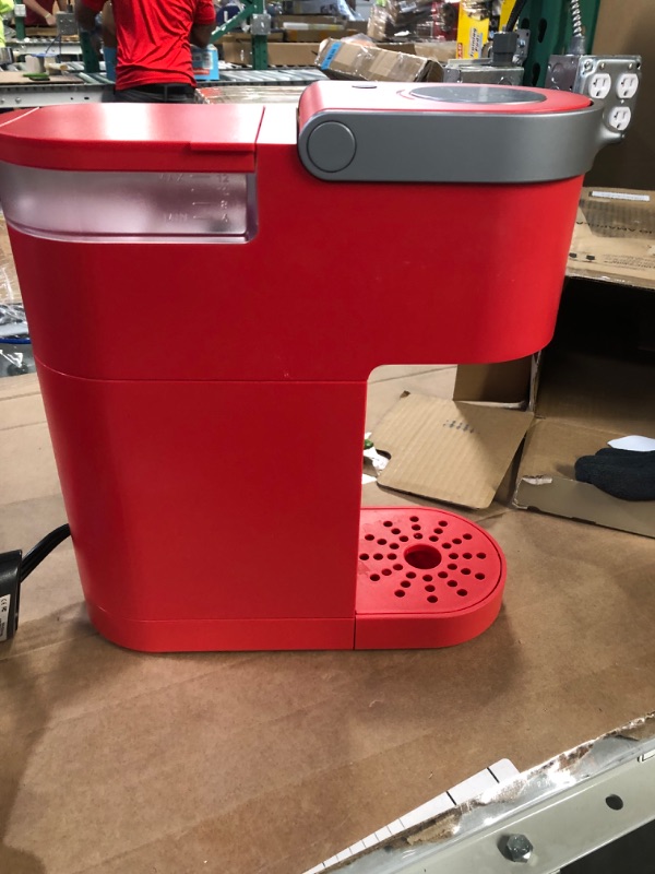 Photo 3 of Keurig K-Mini Coffee Maker, Single Serve K-Cup Pod Coffee Brewer, 6 to 12 oz. Brew Sizes, Poppy Red