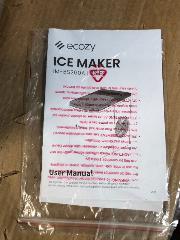 Photo 5 of *NEW* ecozy Portable Ice Maker