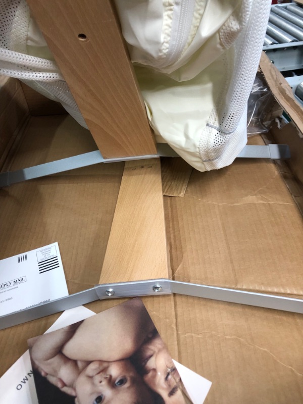 Photo 1 of BABYBJORN Cradle - White, 31x23x26 Inch (Pack of 1)