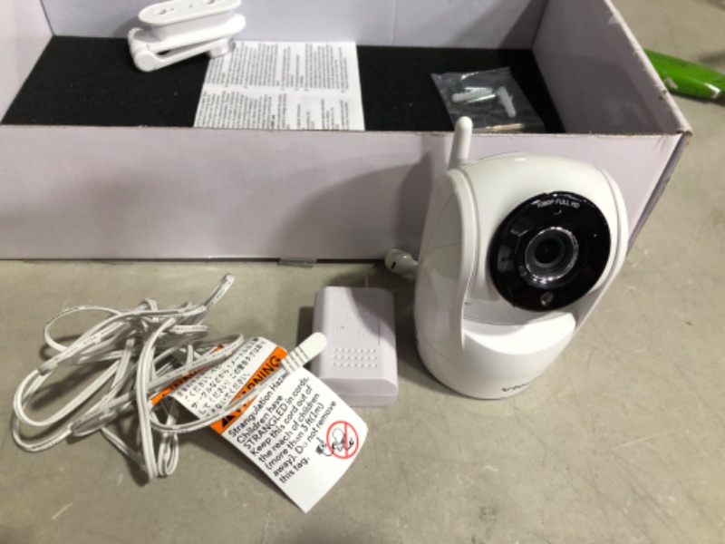 Photo 3 of **SEE NOTES**
VTech Upgraded Smart WiFi Baby Monitor VM901, 5-inch 720p Display, 1080p Camera, HD Night Vision, Fully Remote Pan Tilt Zoom, 2-Way Talk, Free Smart Phone App, Works with iOS, Android