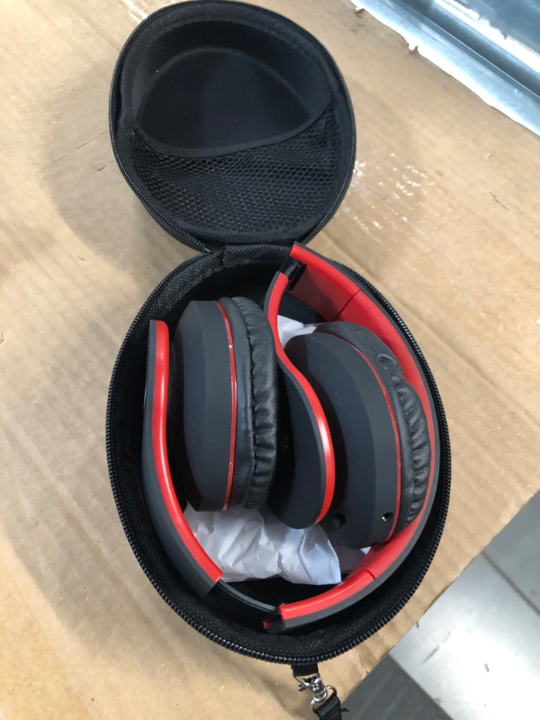 Photo 2 of Bluetooth Headphones Over-Ear, Zihnic Foldable Wireless and Wired Stereo Headset Micro SD/TF, FM for Cell Phone,PC,Soft Earmuffs &Light Weight 