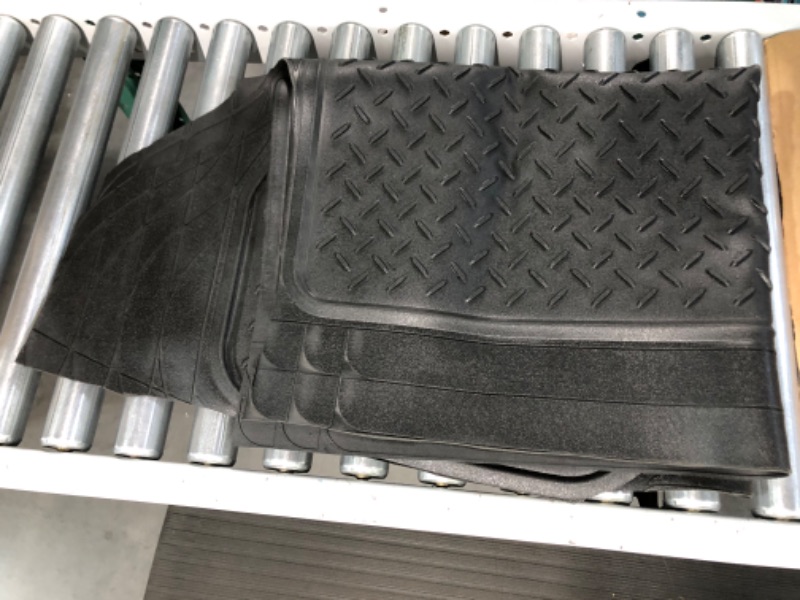 Photo 2 of FH Group F16400BLACK Universal Fit all season protection Black Mat/Trunk Liner fits most Cars, SUVs, and Trucks (Trimmable, Large Size 44"L x 54.5"W)