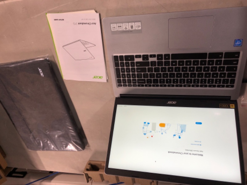 Photo 2 of Acer 15.6-inch Chromebook, 4GB LPDDR4, 64GB eMMC, 5.0, Chrome OS, 