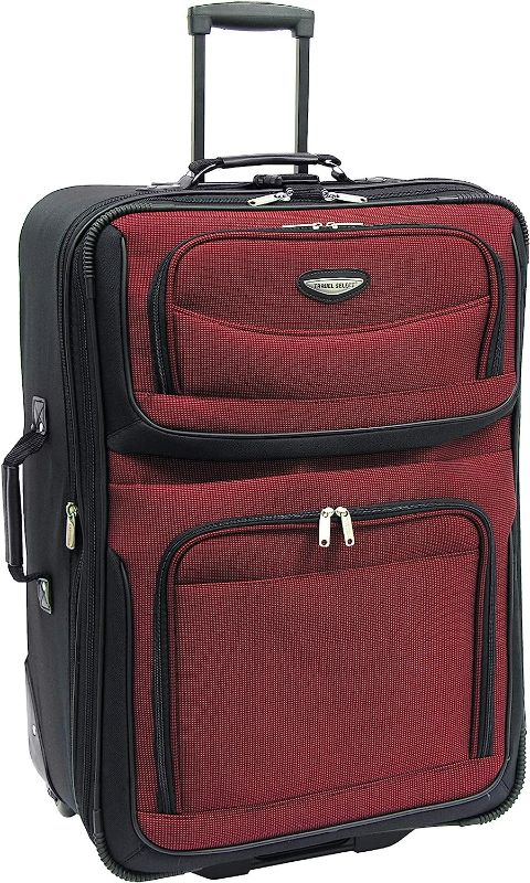 Photo 1 of USED: Travel Select Amsterdam Expandable Rolling Upright Luggage, Burgundy, Checked-Large 29-Inch
