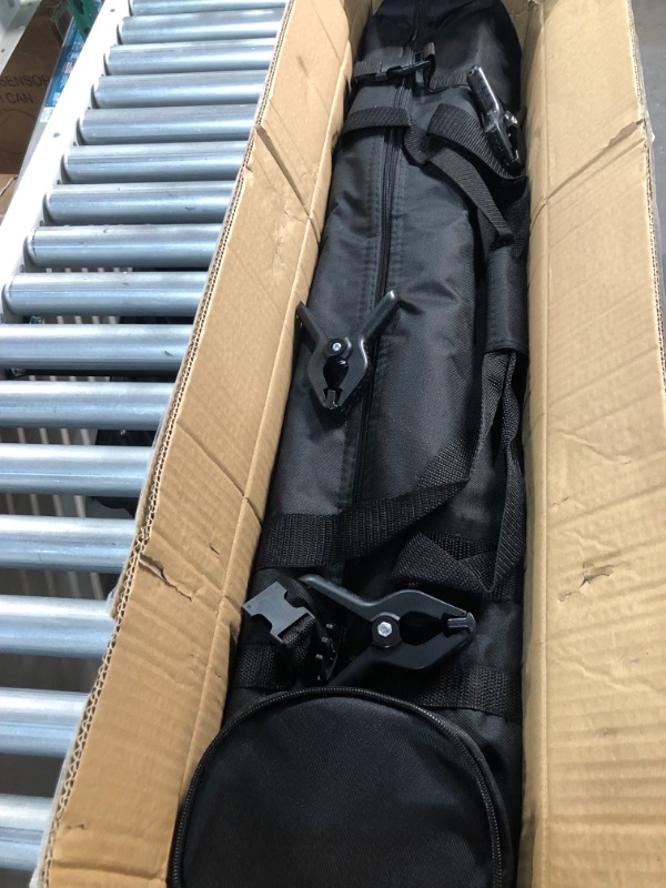 Photo 1 of  Photo Video Studio Heavy Duty Adjustable Muslin Backdrop Stand Background Support System Kit