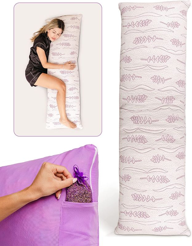 Photo 1 of (LOOKS NEW) Lavender Luxury - Body Pillows for Adults