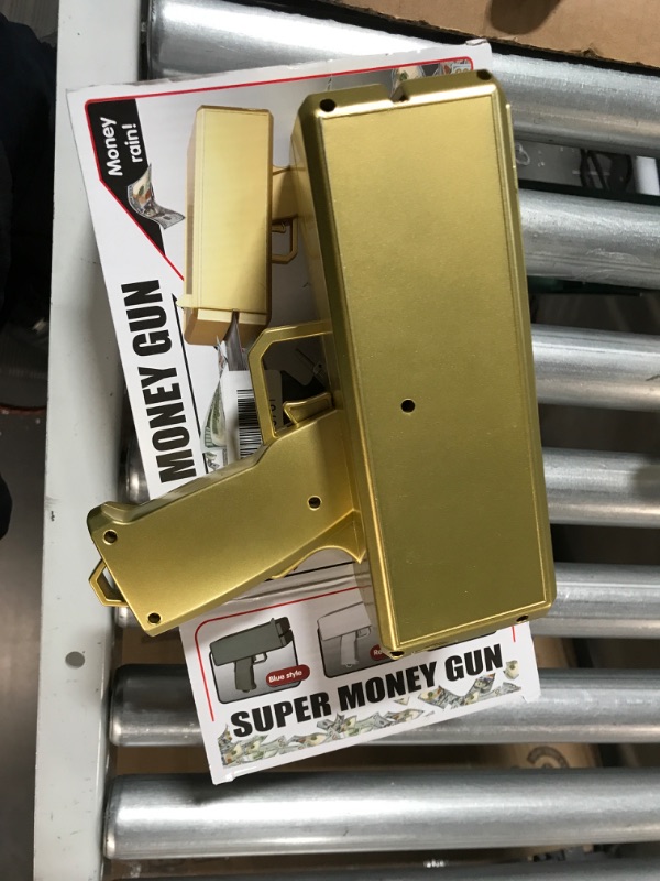 Photo 1 of Alagoo Super Money Guns Paper Playing Spary Money Gun Make it Rain Toy Gun, UNABLE TO TEST