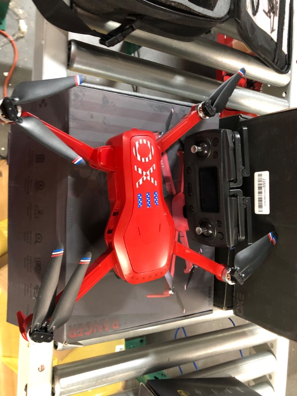 Photo 3 of **DRONE TURNS ON CONTROLLER DOESN'T**
EXO X7 Ranger Plus - High End Camera Drone USA Red