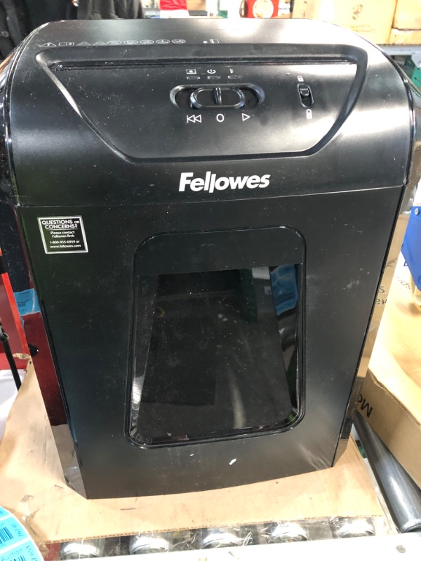 Photo 3 of Fellowes 12 Sheet Paper Shredder 