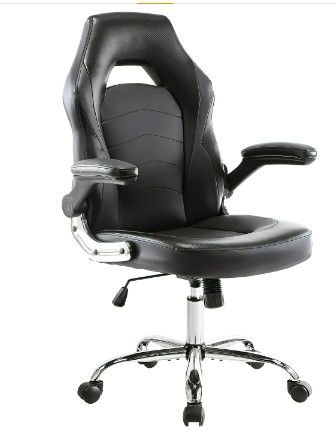 Photo 1 of  Gaming Chair, Racing Style Bonded Leather Gamer Chair