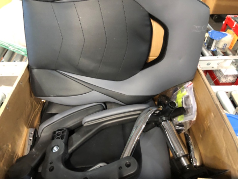 Photo 2 of  Gaming Chair, Racing Style Bonded Leather Gamer Chair