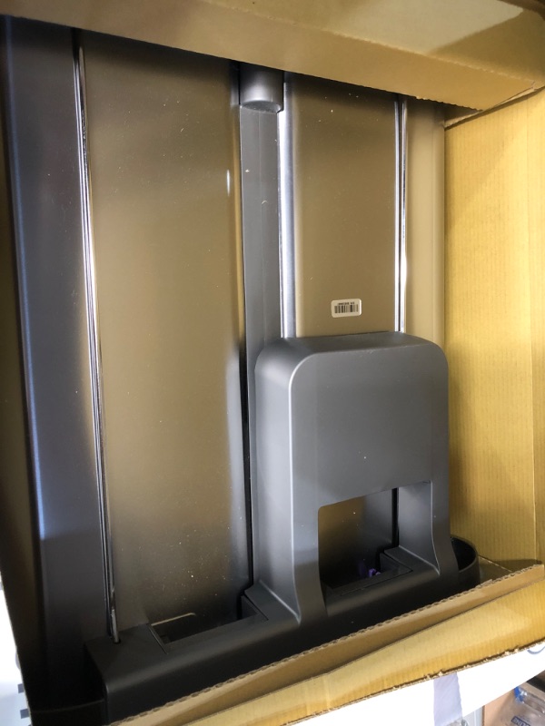 Photo 2 of **BROKEN AT THE LID** simplehuman 58 Liter / 15.3 Gallon Rectangular Hands-Free Dual Compartment Recycling Kitchen Step Trash Can