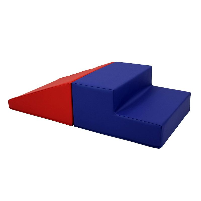 Photo 1 of  SoftScape Playtime Step and Slide C (2-Piece Set) - Blue/Red