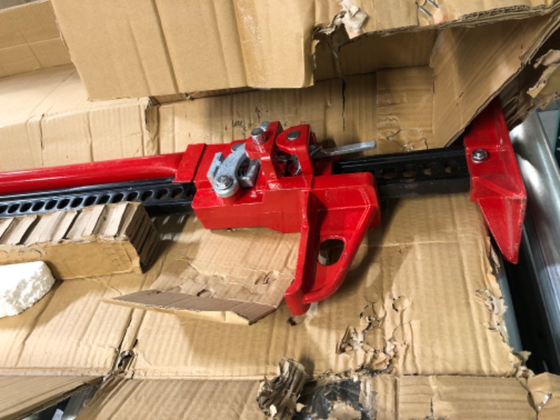 Photo 3 of BIG RED TR6501B Torin 48" Ratcheting Off Road Utility Farm Jack, 3 Ton (6,000 lb) Capacity, Red