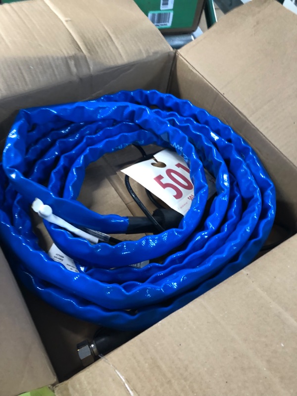 Photo 3 of Camco Heated Drinking Water Hose, - 20° F, 25-Foot, 5/8-Inch ID 25' Cold Weather (Freeze Protection to - 20?F) Standard Packaging