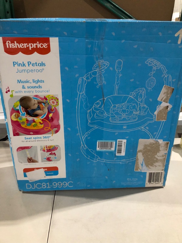 Photo 3 of Fisher-Price Pink Petals Jumperoo&trade;